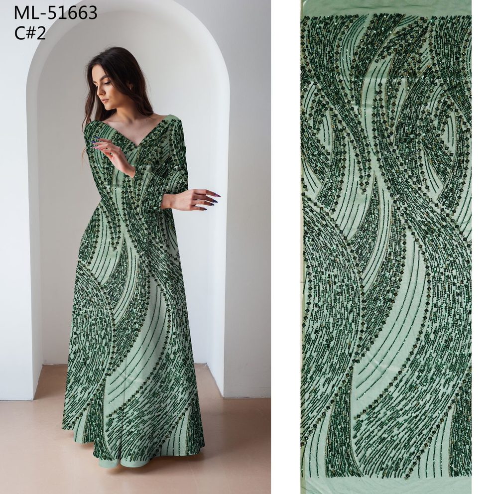 51663 Opulenta Cu Paiete Si Pietre Stralucitoare
