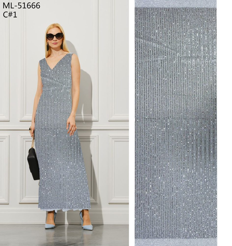 51666 Opulenta Cu Paiete Si Pietre Stralucitoare