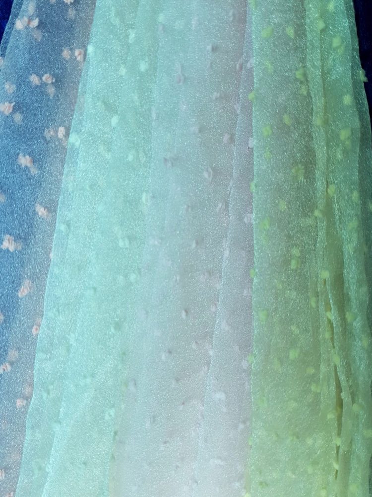 Organza Cu Buline 51392
