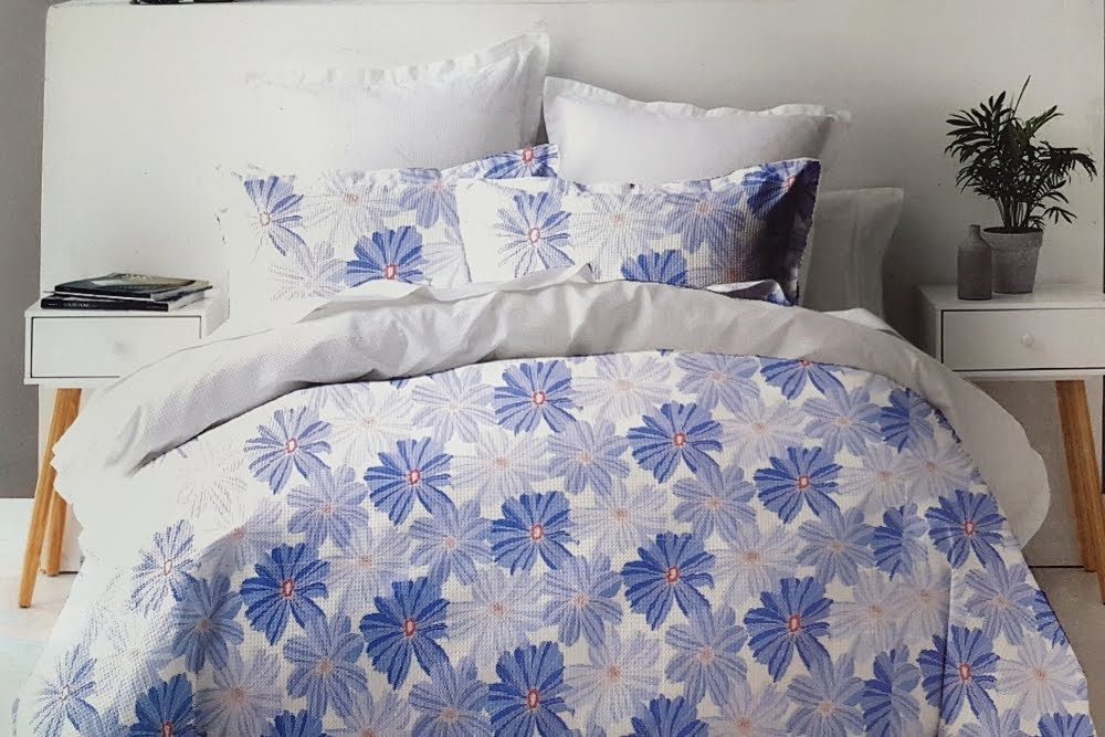Lenjerie de Pat Bumbac 51209 C1 Light/Blue