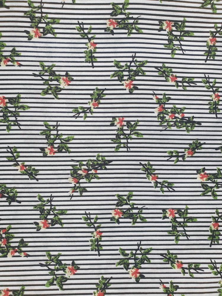 Poplin Imprimat Fara Elastan 51177 D3