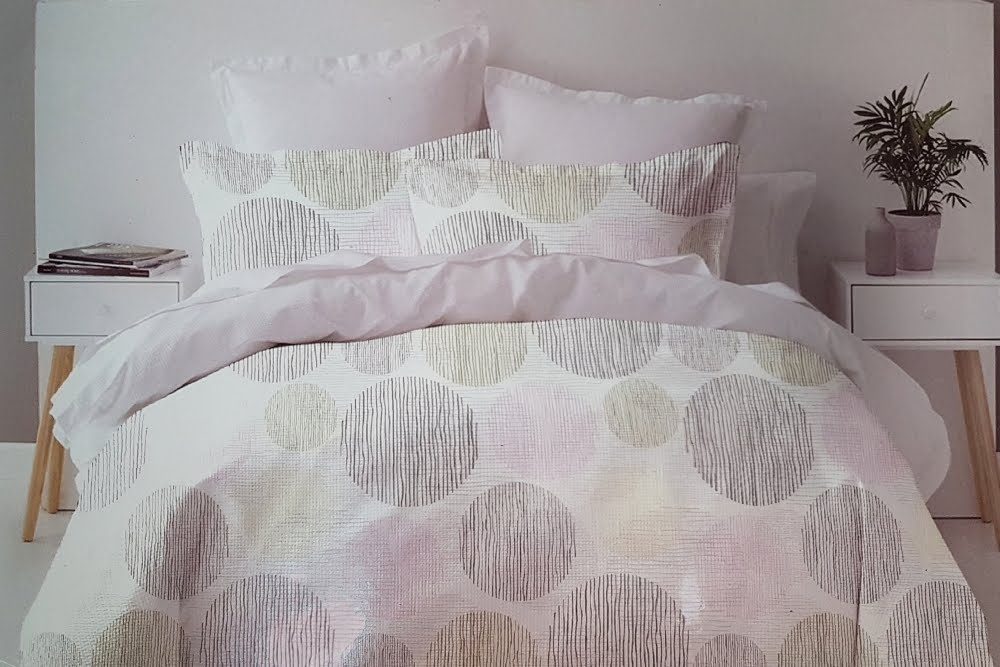 Lenjerie de Pat Bumbac 51209 C9 Blue/Pink