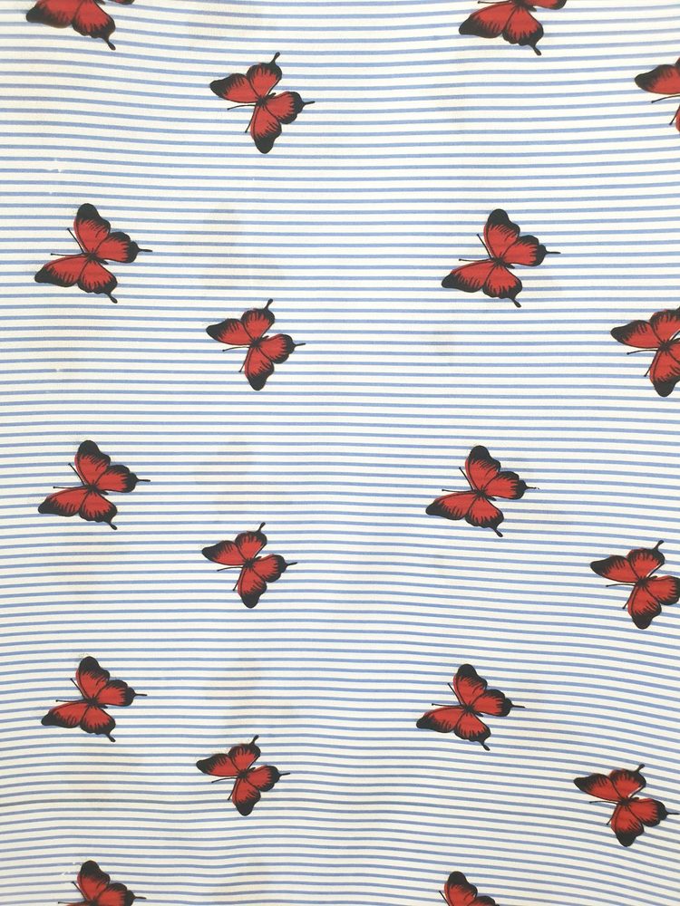 Poplin Imprimat Fara Elastan 51177 D1
