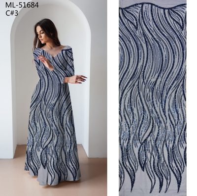 51684 Opulenta Cu Paiete Si Pietre Stralucitoare