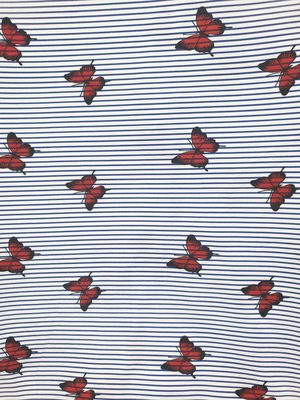 Poplin Imprimat Fara Elastan 51177 D1