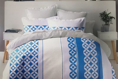 Lenjerie de Pat Bumbac 51209 C10 Blue