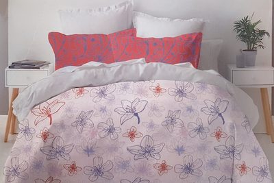 Lenjerie de Pat Mix Bumbac 51210 P7 Blue