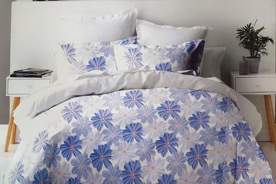 Lenjerie de Pat Bumbac 51209 C1 Light/Blue
