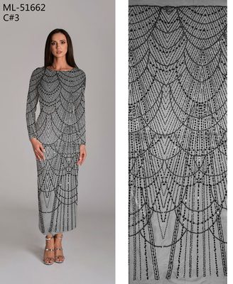 51662 Opulenta Cu Paiete Si Pietre Stralucitoare