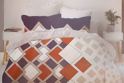 Lenjerie de Pat Mix Bumbac 51210 P13 Blue/Red